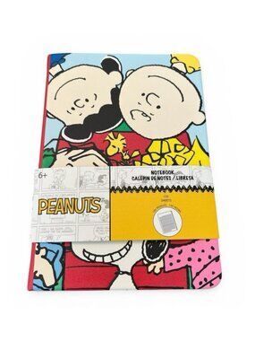 Peanuts Snoopy & Gang Refillable Stationery Journal Loungefly Charlie Brown Lucy